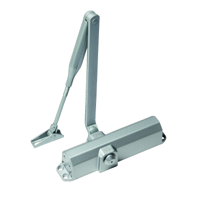 Доводчик dormakaba TS Compakt EN 2/3/4 с рычагом и ФОП серый